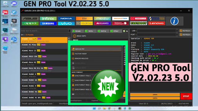 GEN PRO Tool V2.02.23 5.0