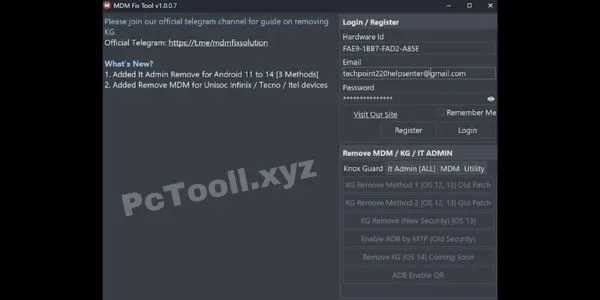 MDM Fix Tool v1.0.0.7