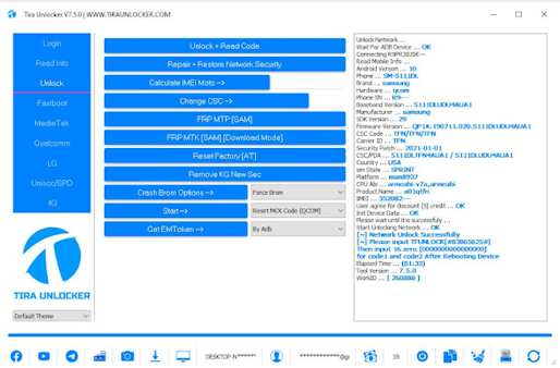 Tira Unlocker V.7.5.0