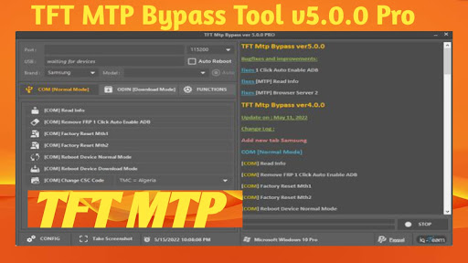 TFT MTP Bypass v5.0.0 Pro