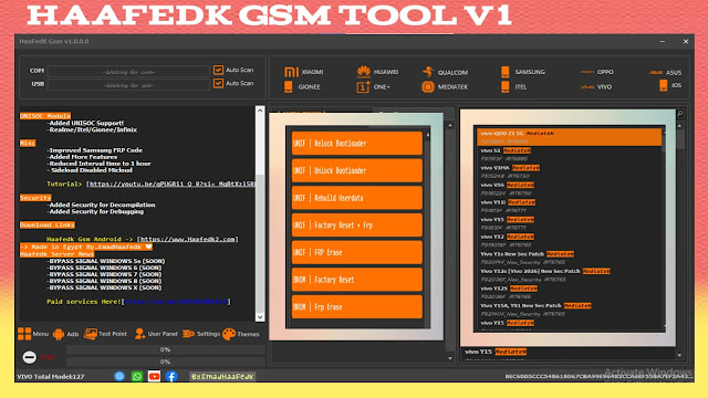 Haafedk GSM Tool